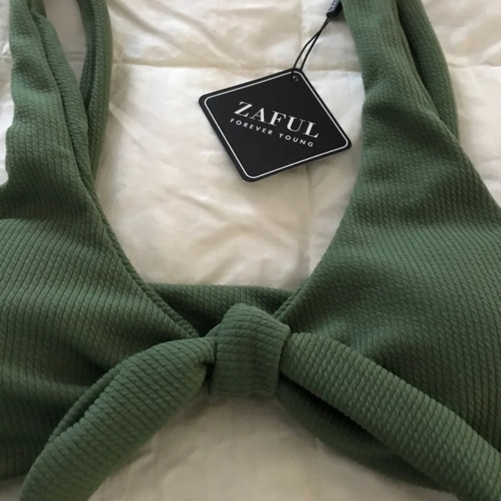 bikini set - ZAFUL GREEN - Picture 3 of 8